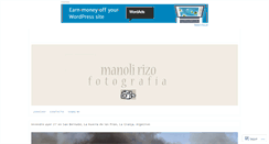 Desktop Screenshot of manolirizofotografia.com